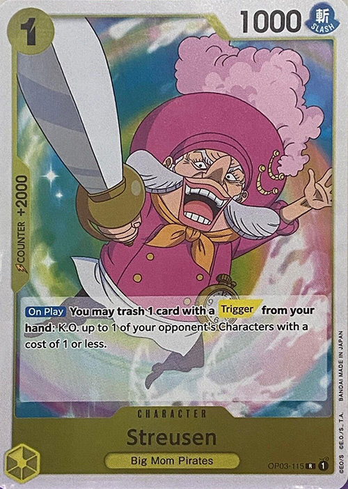 One Piece TCG (2022): Streusen