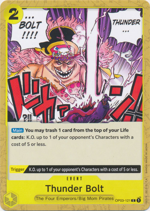 One Piece TCG (2022): Thunder Bolt