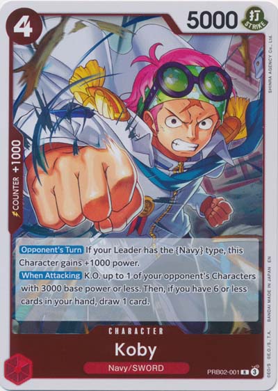 One Piece TCG (2022): Koby