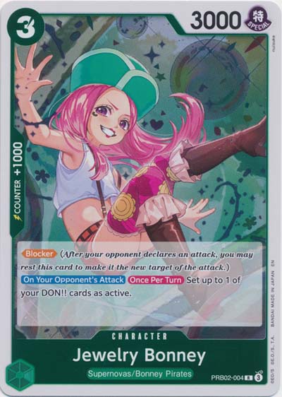 One Piece TCG (2022): Jewelry Bonney