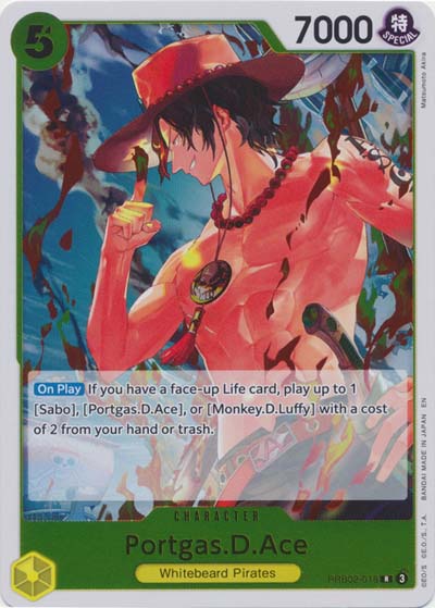 One Piece TCG (2022): Portgas.D.Ace