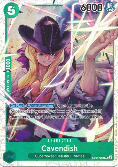 One Piece TCG (2022): Cavendish