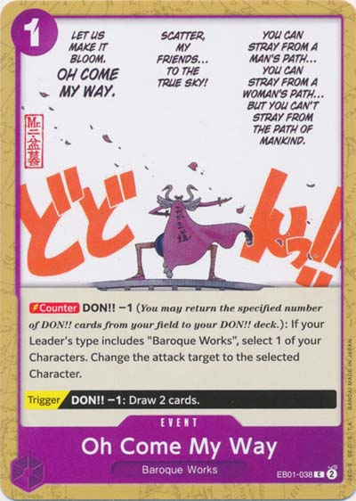 One Piece TCG (2022): Oh Come My Way