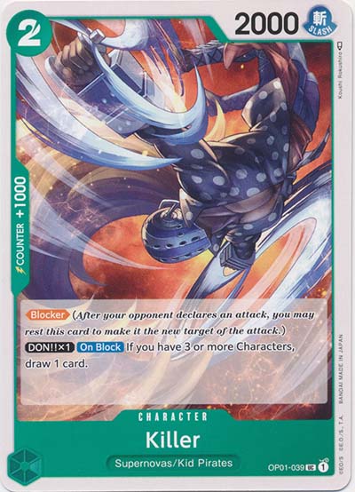 One Piece TCG (2022): Killer