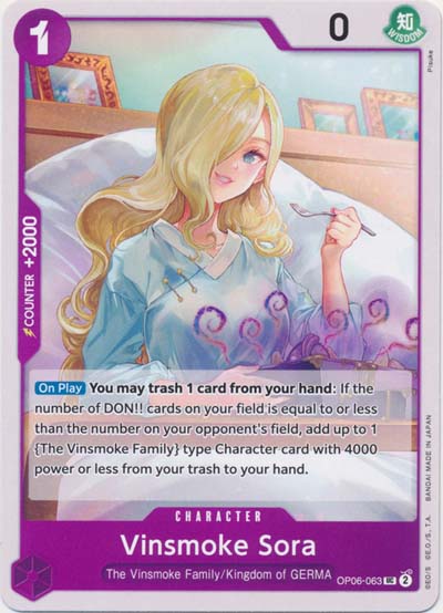 One Piece TCG (2022): Vinsmoke Sora