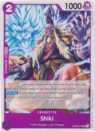 One Piece TCG (2022): Shiki