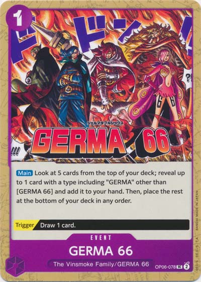 One Piece TCG (2022): GERMA 66