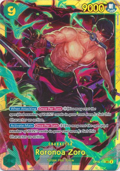 One Piece TCG (2022): Roronoa Zoro