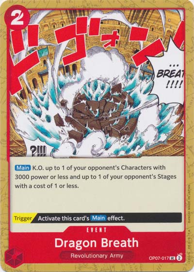 One Piece TCG (2022): Dragon Breath