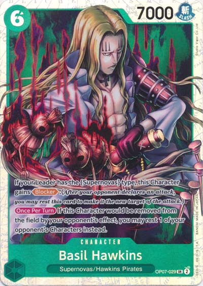 One Piece TCG (2022): Basil Hawkins