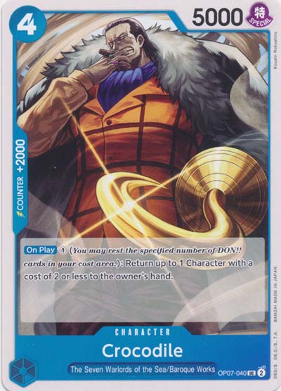 One Piece TCG (2022): Crocodile