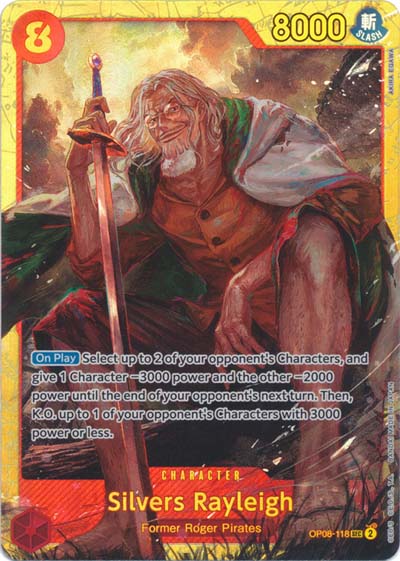 One Piece TCG (2022): Silvers Rayleigh