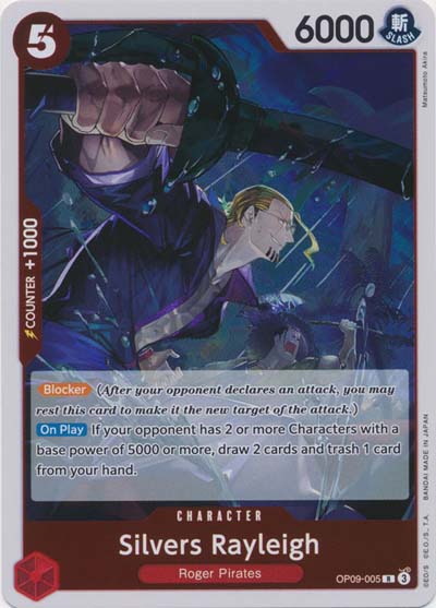One Piece TCG (2022): Silvers Rayleigh