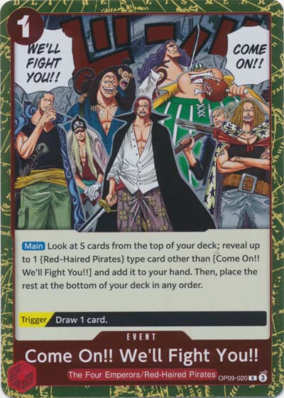 One Piece TCG (2022): Come On!! We'll Fight You!!