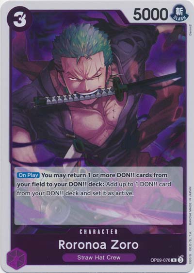 One Piece TCG (2022): Roronoa Zoro