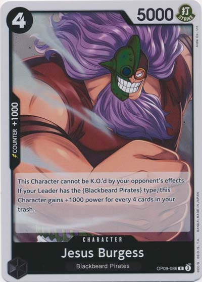 One Piece TCG (2022): Jesus Burgess