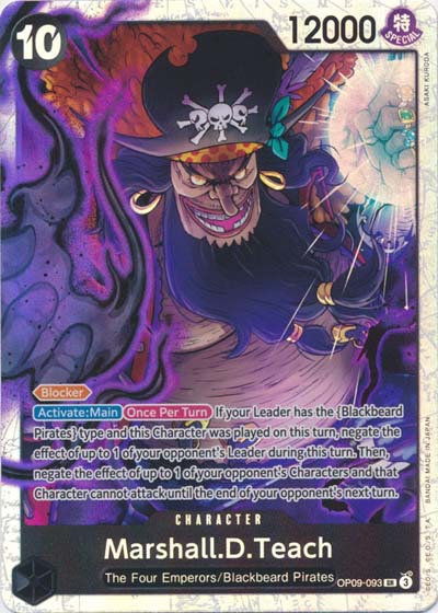 One Piece TCG (2022): Marshall D Teach