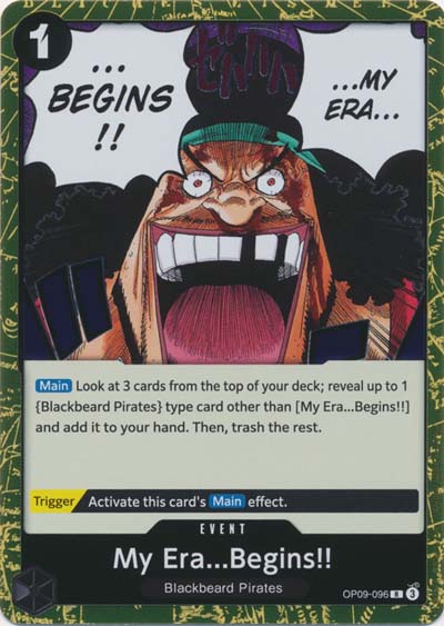 One Piece TCG (2022): My Era   Begins!!