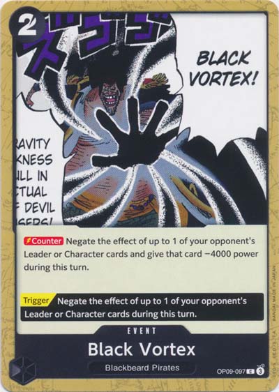 One Piece TCG (2022): Black Vortex