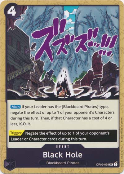 One Piece TCG (2022): Black Hole