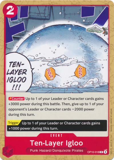 One Piece TCG (2022): Ten-Layer Igloo