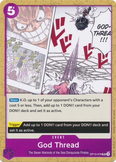 One Piece TCG (2022): God Thread