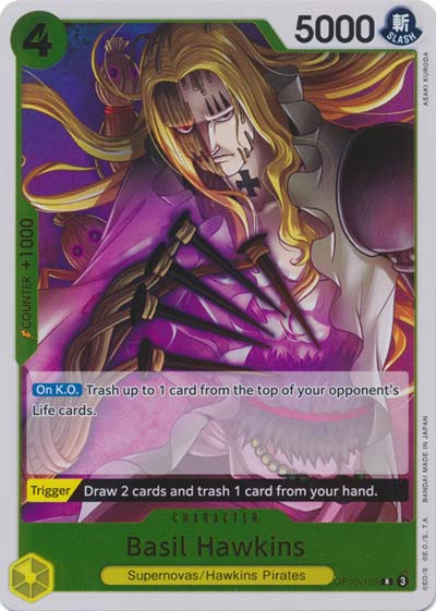 One Piece TCG (2022): Basil Hawkins