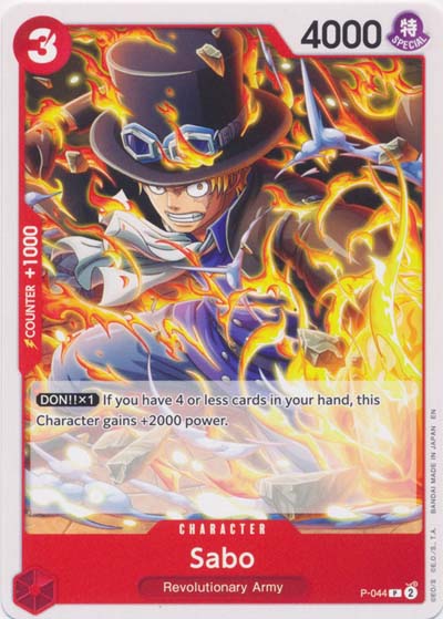 One Piece TCG (2022): Sabo