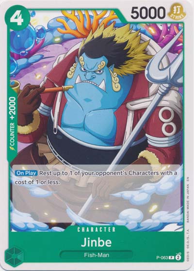 One Piece TCG (2022): Jinbe