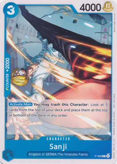 One Piece TCG (2022): Sanji