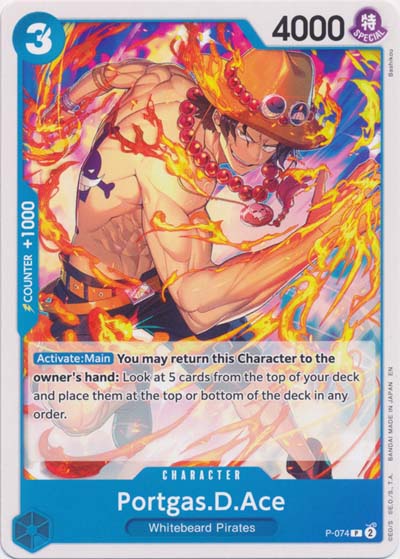 One Piece TCG (2022): Portgas D Ace