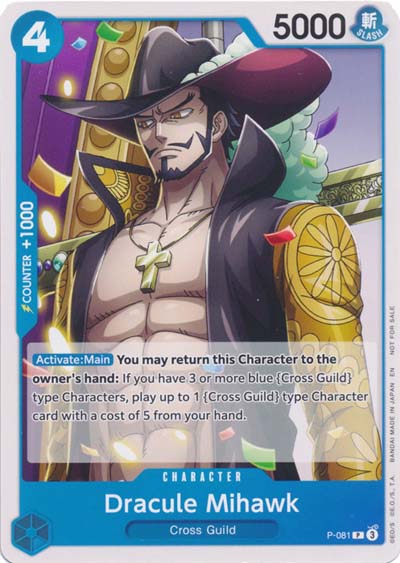 One Piece TCG (2022): Dracule Mihawk