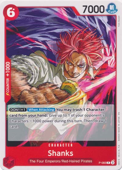 One Piece TCG (2022): Shanks