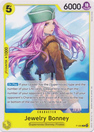 One Piece TCG (2022): Jewelry Bonney