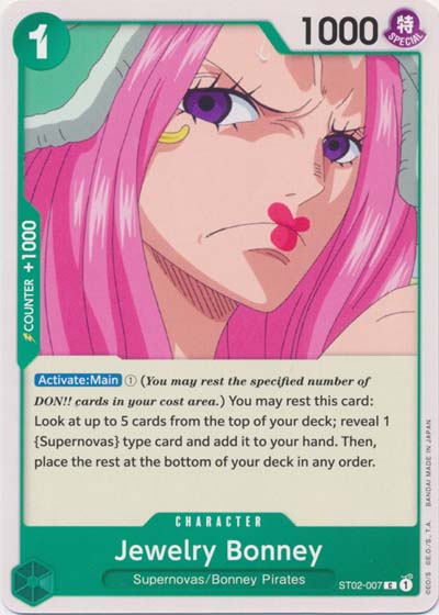 One Piece TCG (2022): Jewelry Bonney