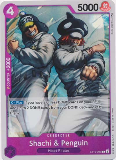 One Piece TCG (2022): Shaci & Penquin