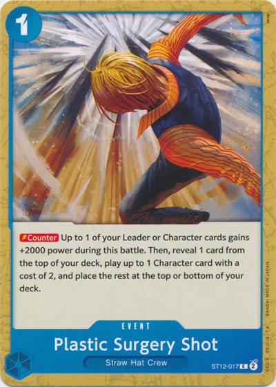 One Piece TCG (2022): Plastic Surgery Shot
