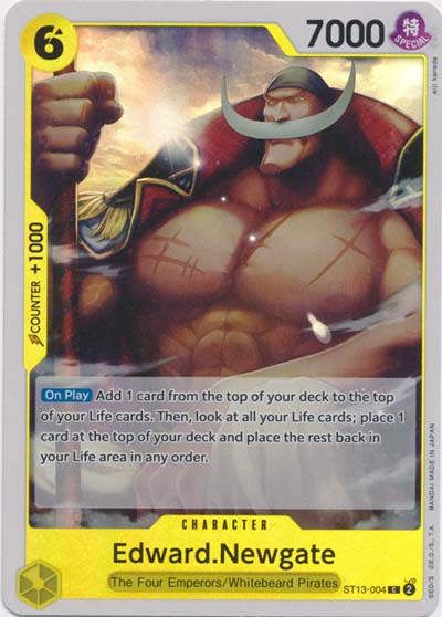 One Piece TCG (2022): Edward Newgate