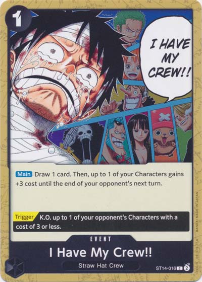 One Piece TCG (2022): I Have My Crew!!