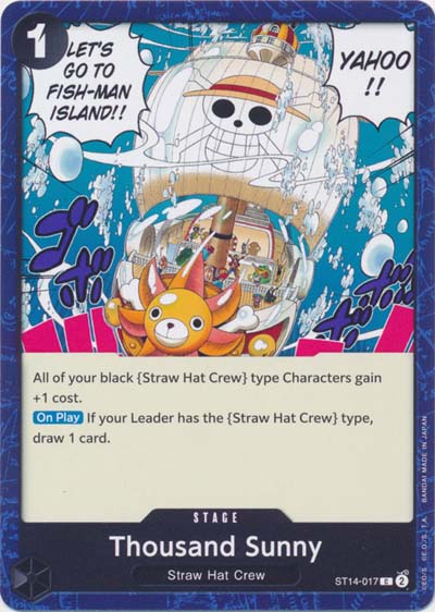 One Piece TCG (2022): Thousand Sunny