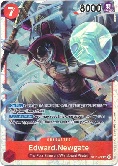 One Piece TCG (2022): Edward Newgate