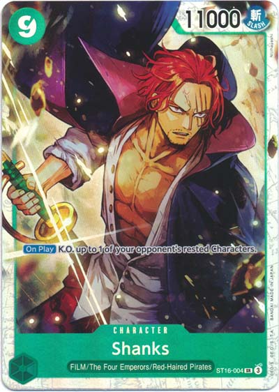 One Piece TCG (2022): Shanks