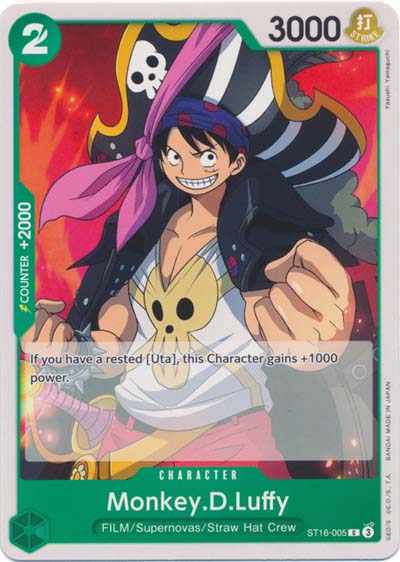 One Piece TCG (2022): Monkey D Luffy