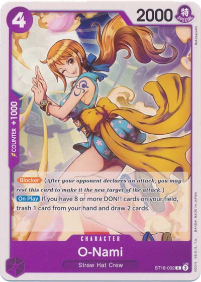 One Piece TCG (2022): O-Nami