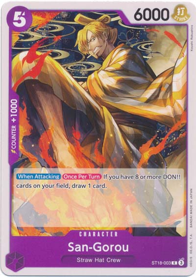 One Piece TCG (2022): San-Gorou