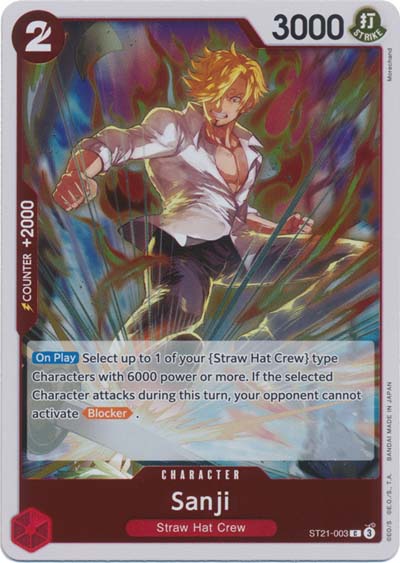 One Piece TCG (2022): Sanji