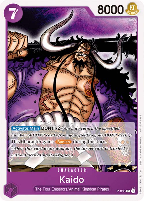 One Piece TCG (2022): Kaido