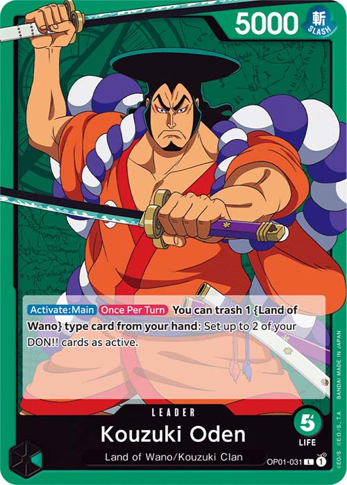 One Piece TCG (2022): Kouzuki Oden