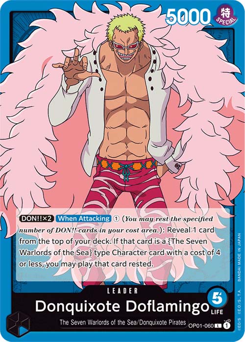 One Piece TCG (2022): Donquixote Doflamingo