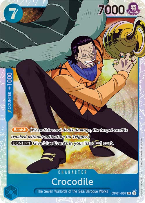 One Piece TCG (2022): Crocodile
